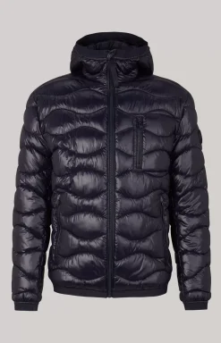 Abano Quilted Jacket in Dark Blue