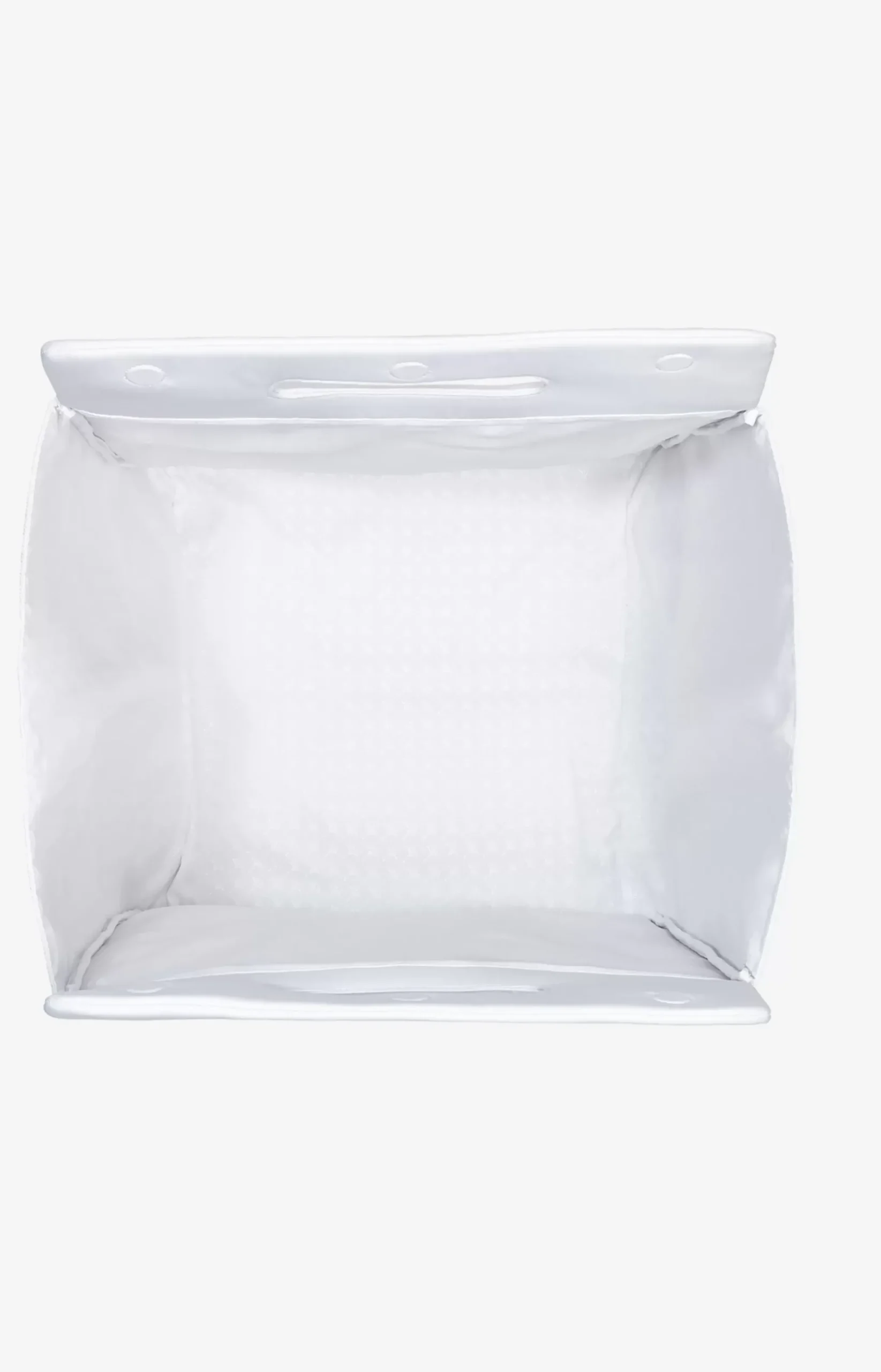 Air laundry bin, white