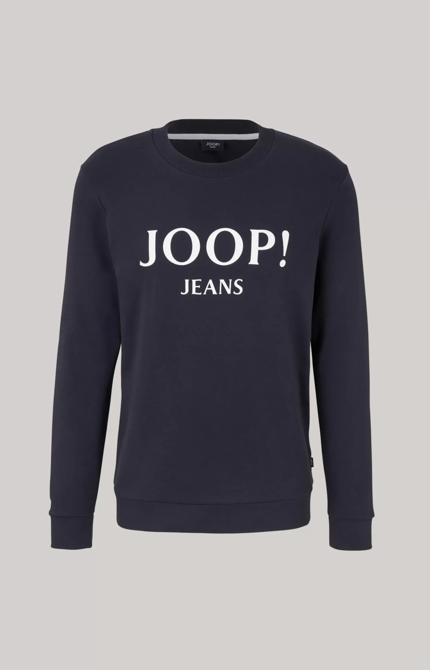 Alfred Cotton Sweatshirt in Dark Blue