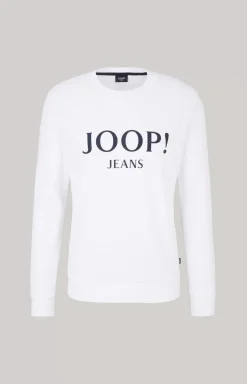 Alfred Cotton Sweatshirt in White