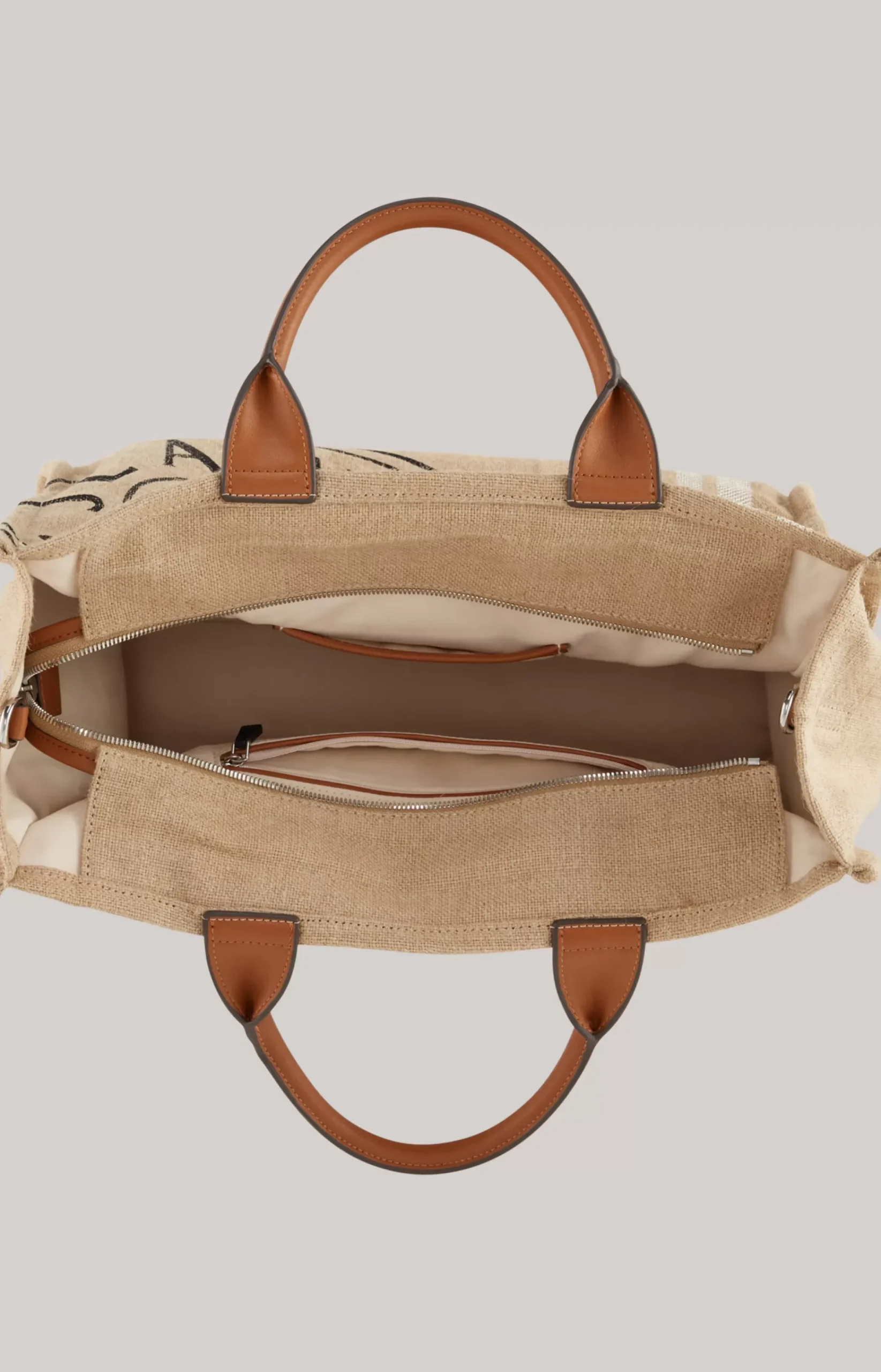 Allegro Tela Aurelia Shopper in Natural Beige