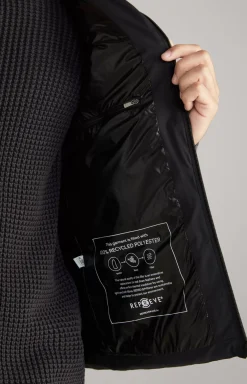 Allix Quilted Vest in Black