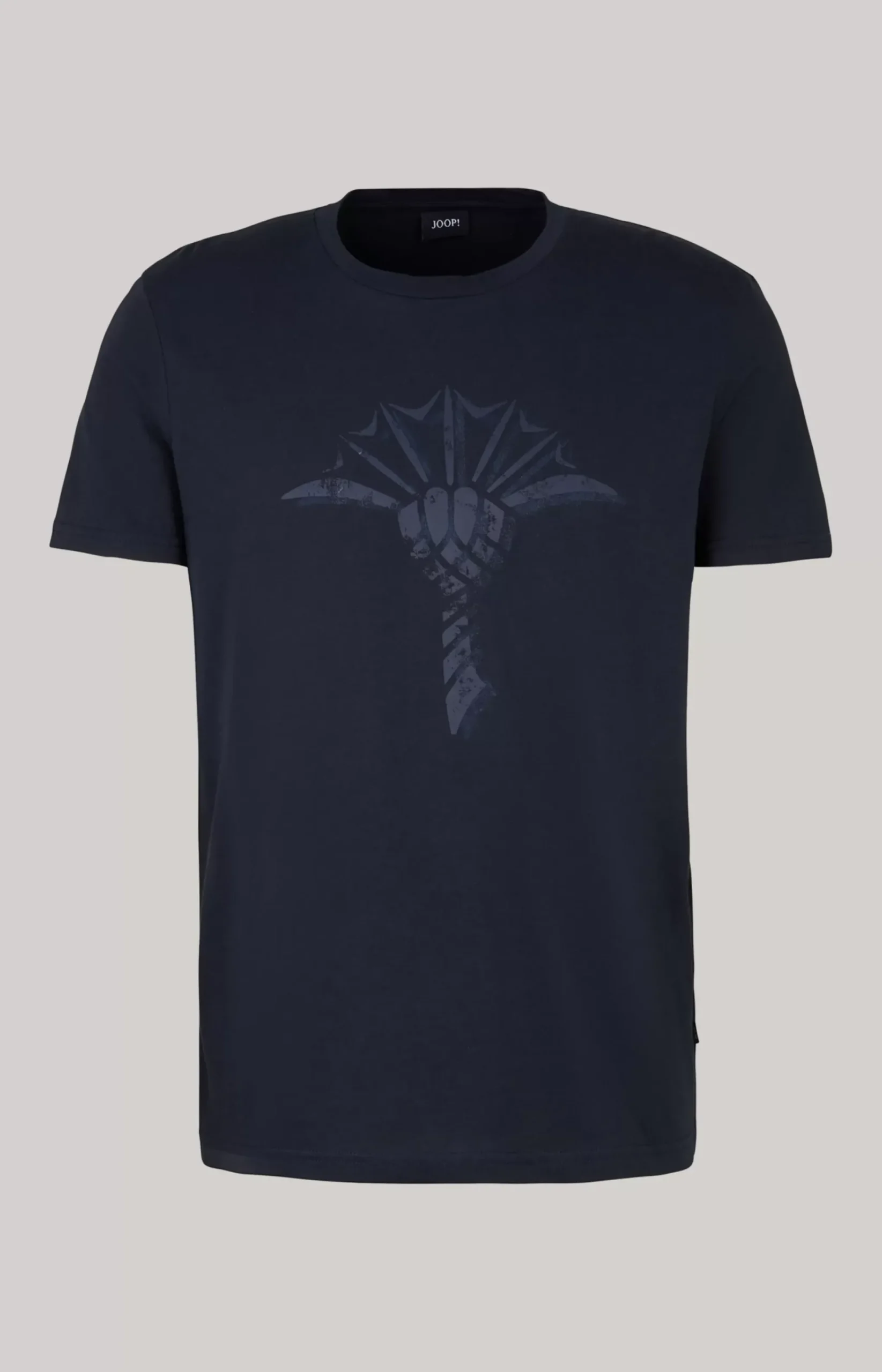 Alphis Cotton T-Shirt in Dark Red