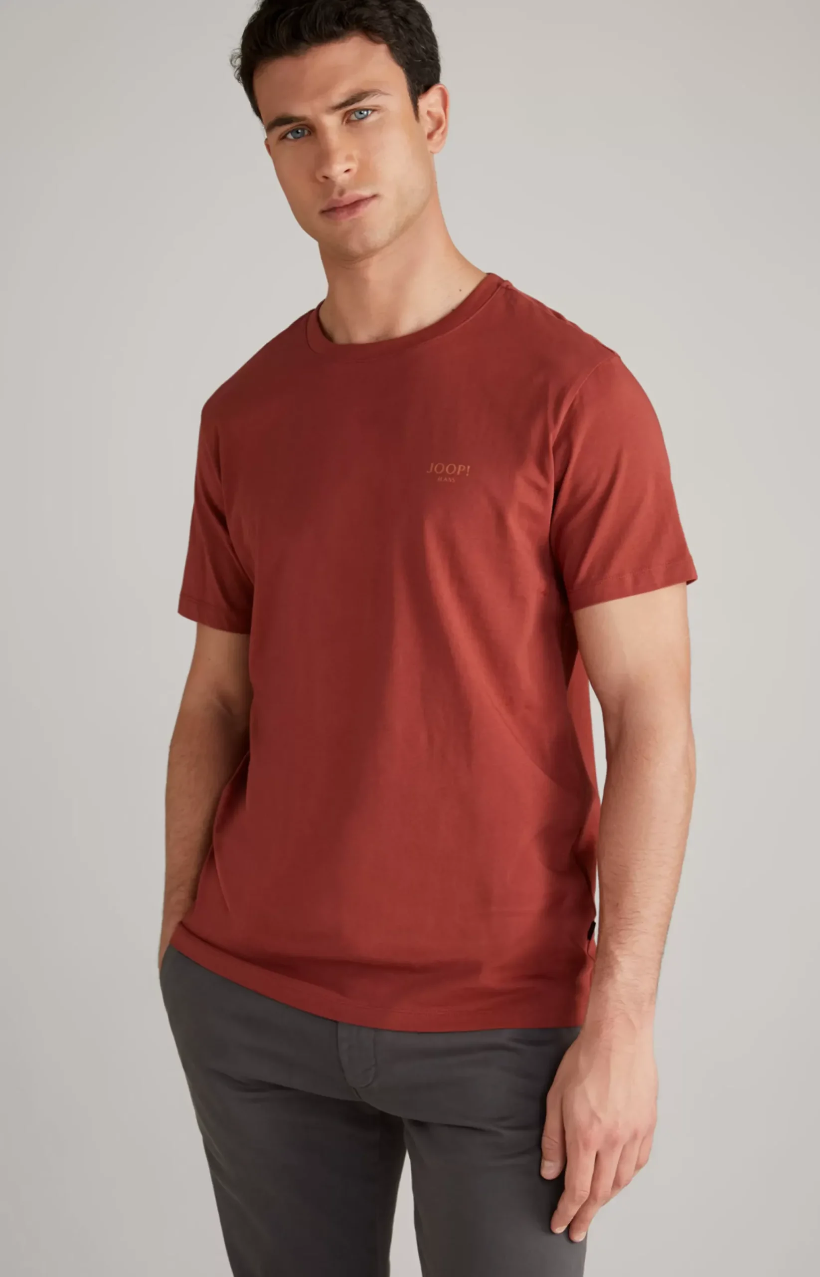 Alphis Cotton T-Shirt in Navy