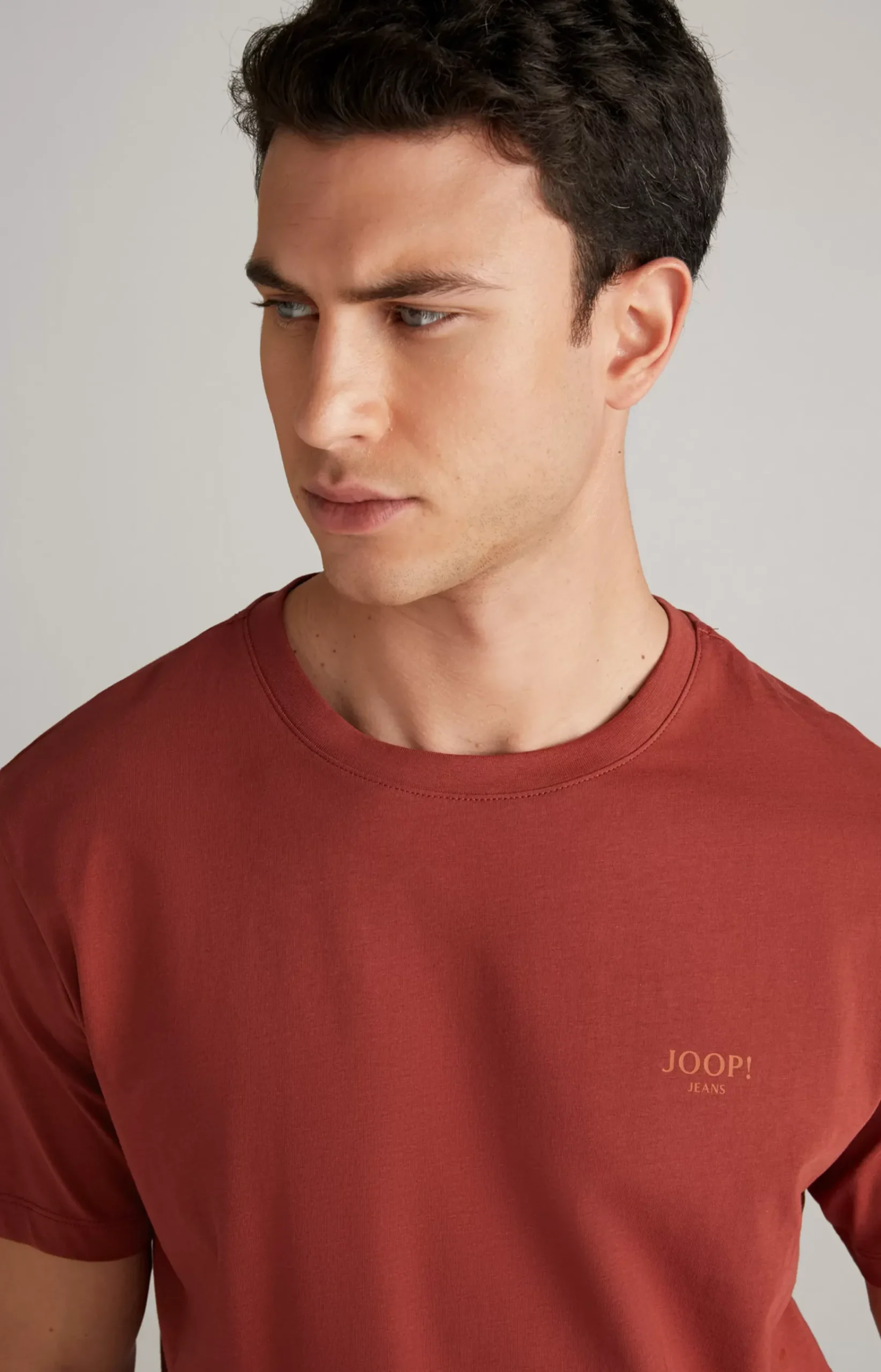 Alphis Cotton T-Shirt in Navy