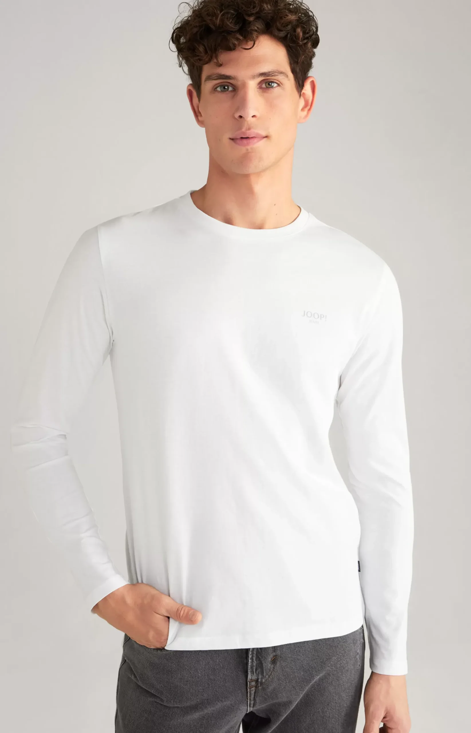 Alphis Long Sleeve Top in White