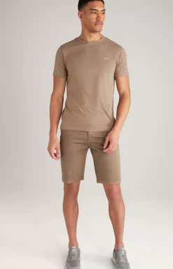 Alphis T-Shirt in Light Brown