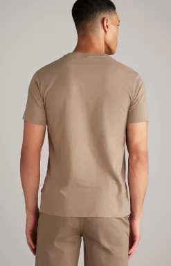 Alphis T-Shirt in Light Brown
