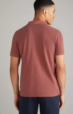 Ambrosio Polo Shirt in Rust