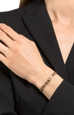 Armoured Bracelet in Gold