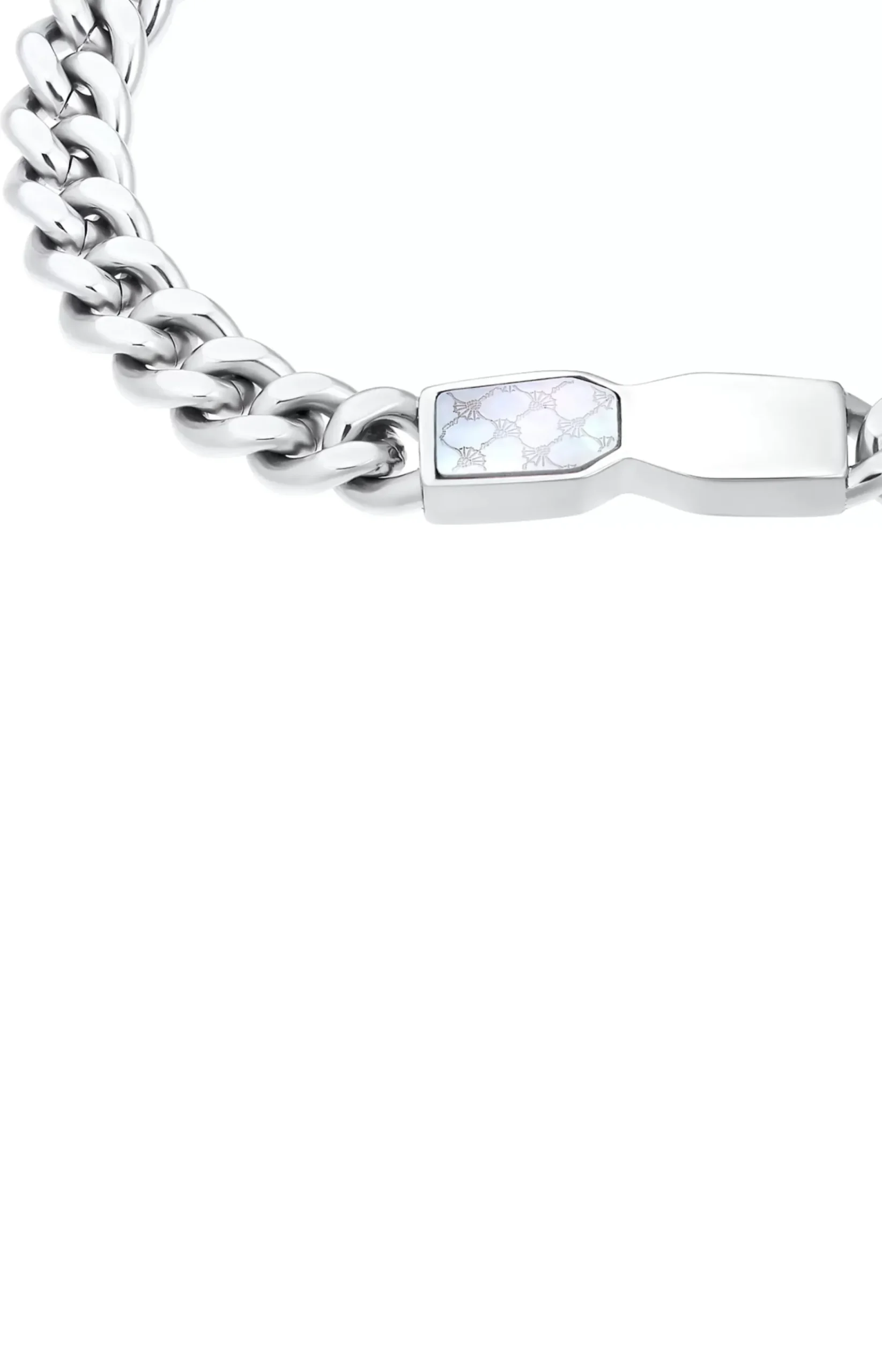 Armoured Bracelet in Silver