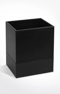 Bathline waste basket, black