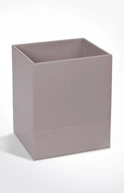 Bathline waste basket, grey-rosé