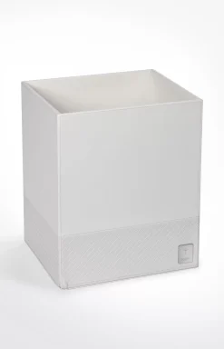 Bathline waste basket, white