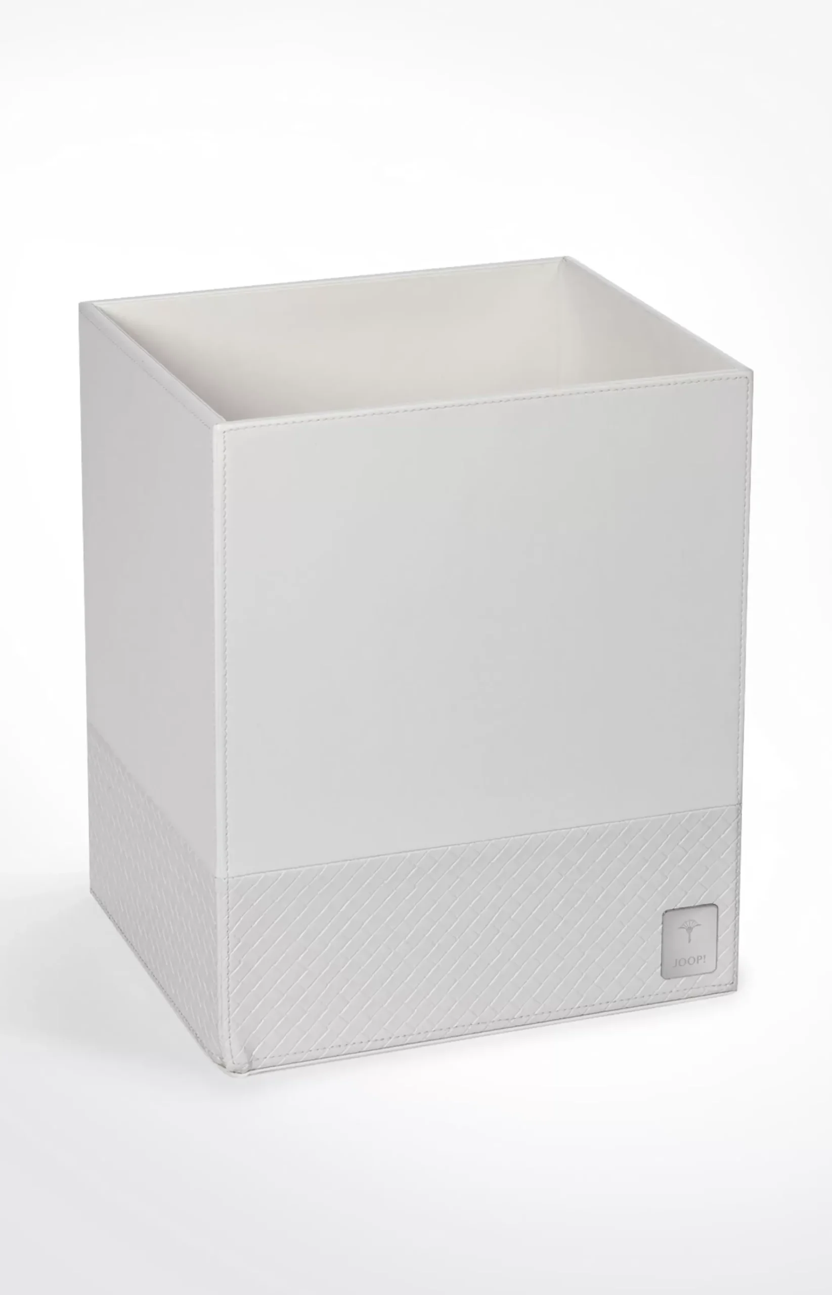 Bathline waste basket, white