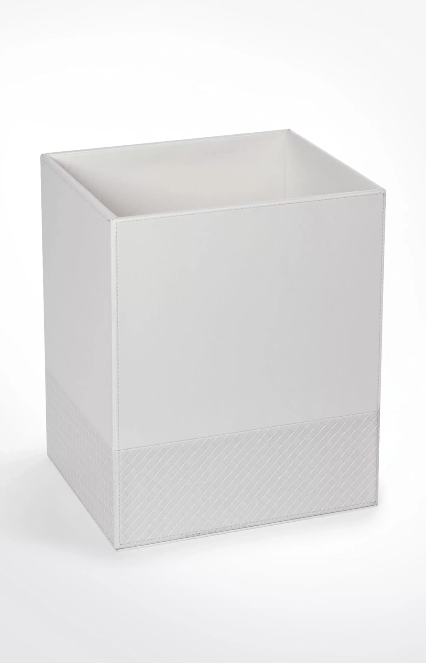 Bathline waste basket, white
