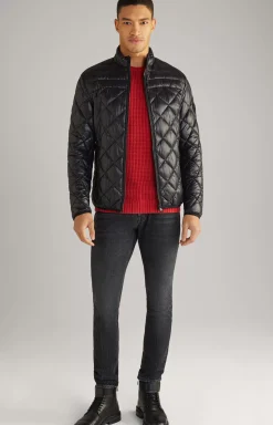 Benji Quilted Jacket in Black