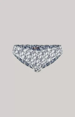 Bikini briefs in White/Blue