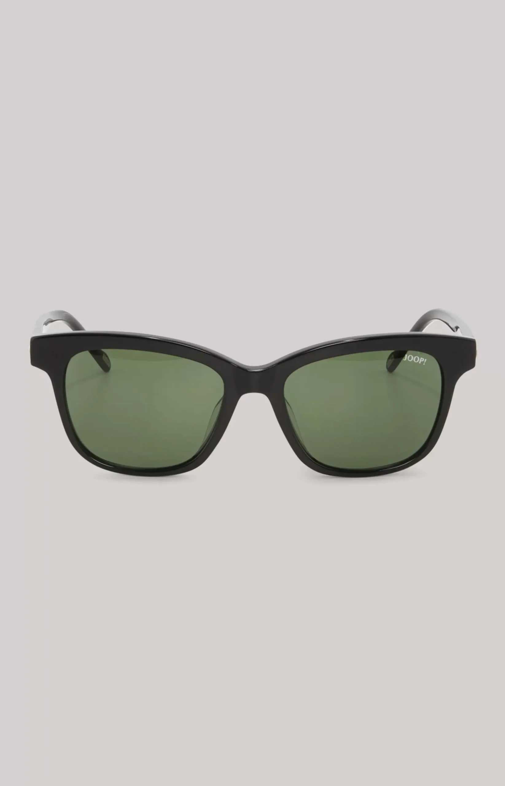 Black/Green Sunglasses