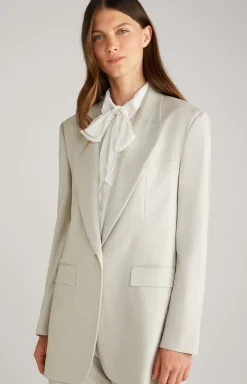 Blazer in Light Beige Marl