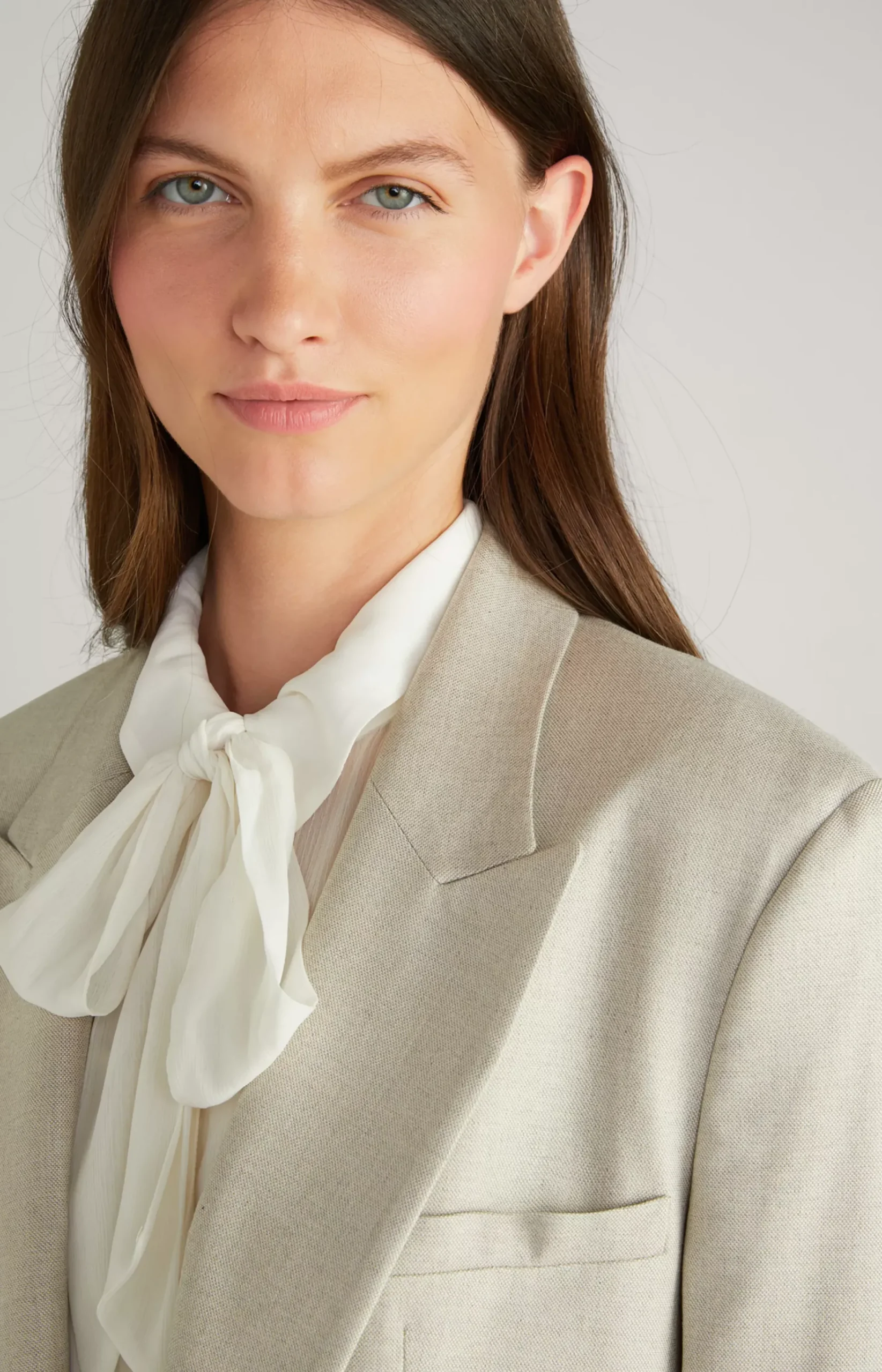 Blazer in Light Beige Marl