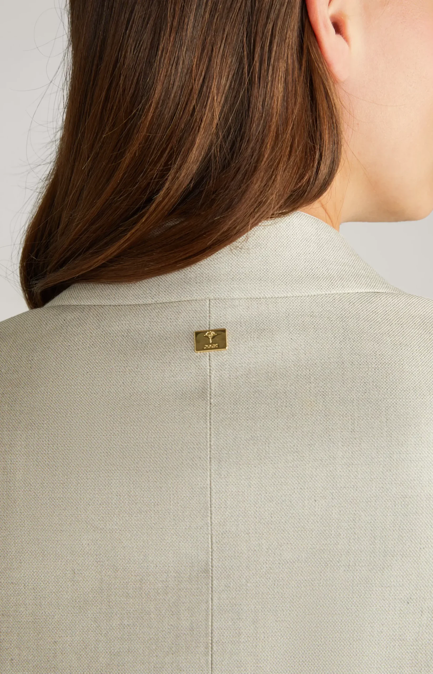 Blazer in Light Beige Marl