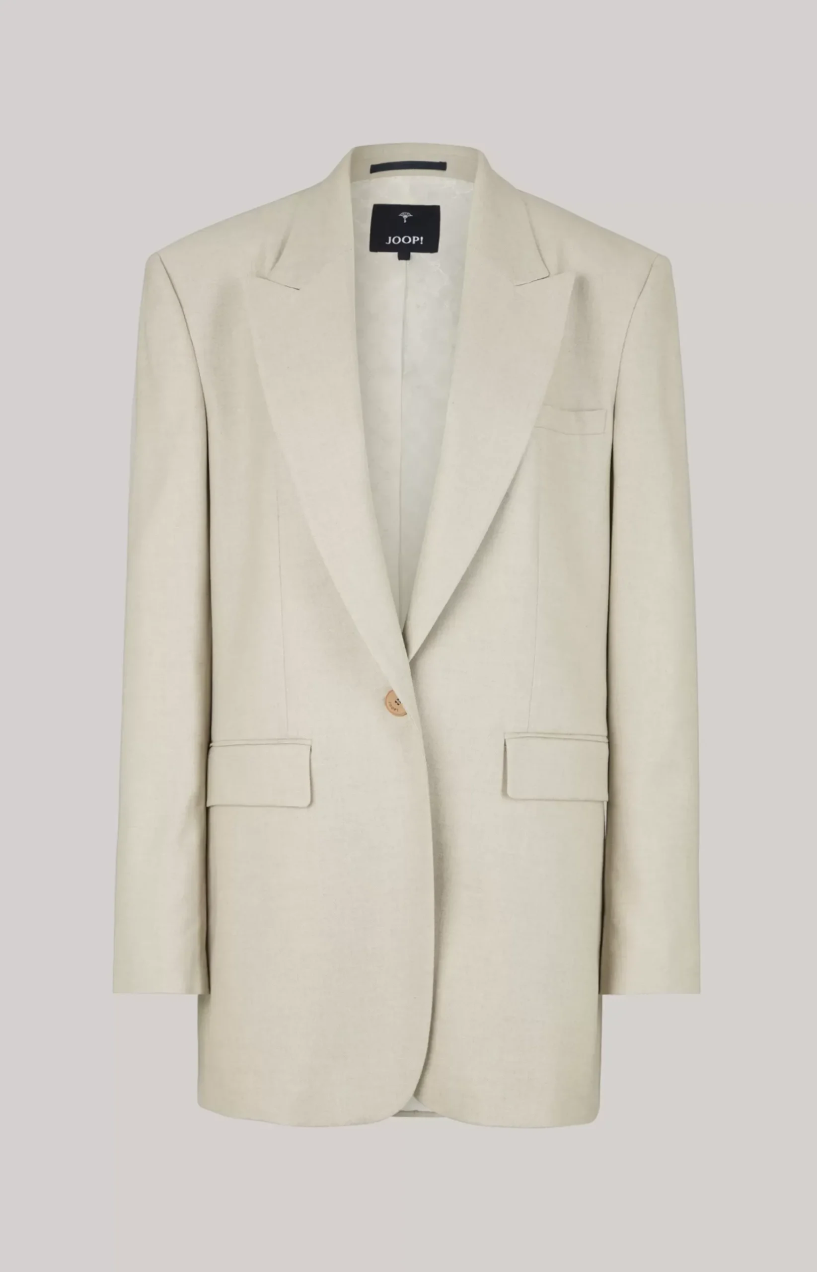 Blazer in Light Beige Marl
