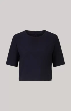 Blouse Shirt in Navy