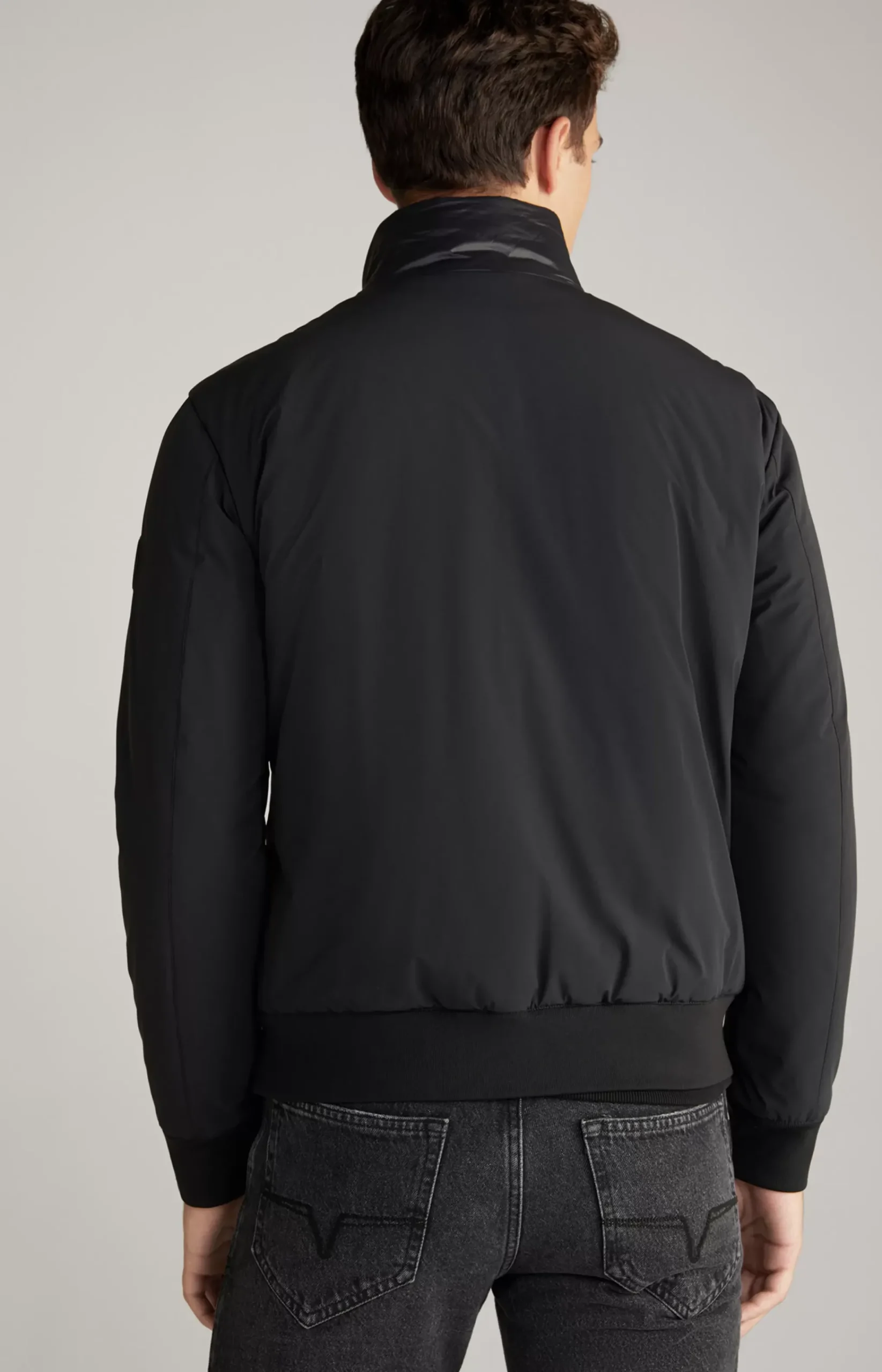 Boros Quilted Jacket in Black