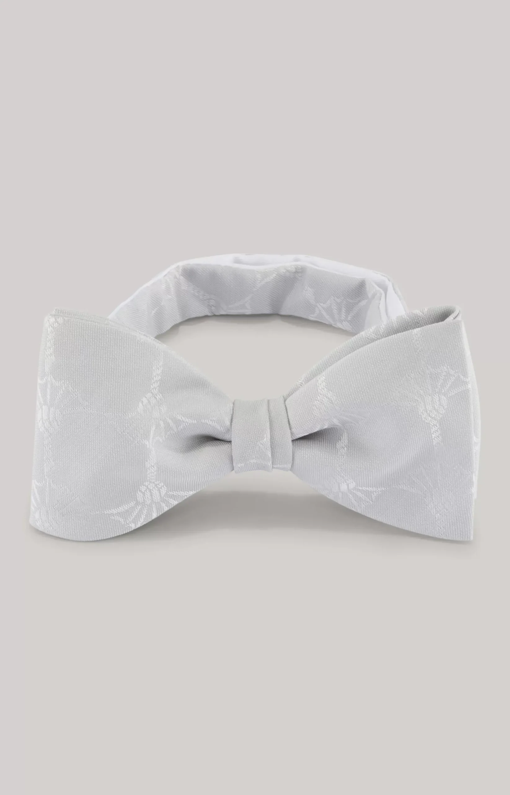 Bow tie in light grey