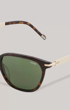 Brown/Green Sunglasses