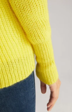 Cardigan in Yellow