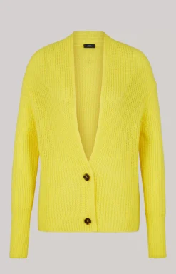 Cardigan in Yellow