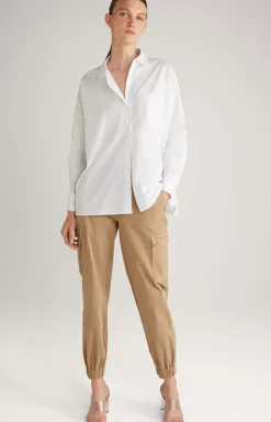 Cargo Trousers in Beige