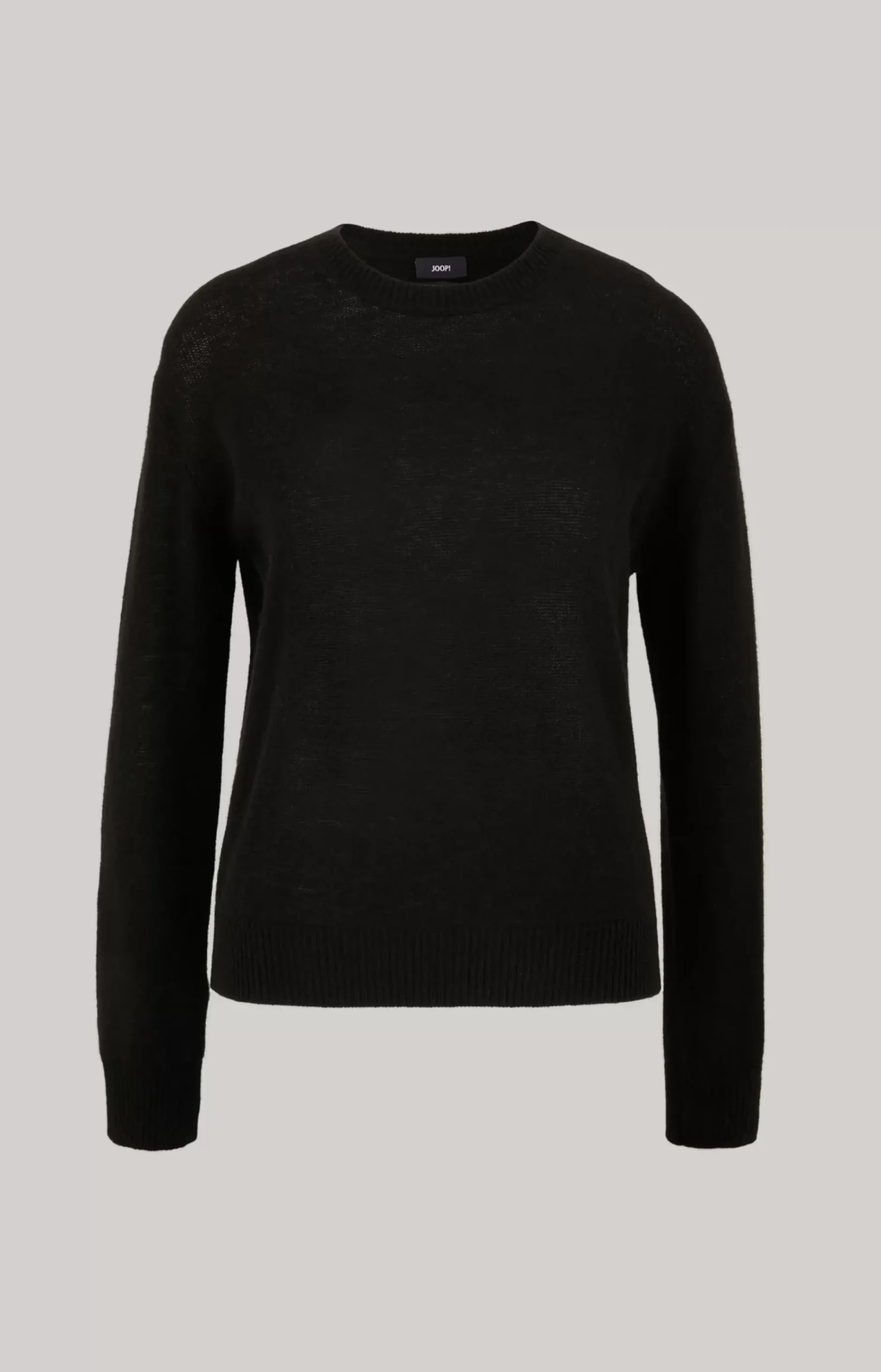 Cashmere Knit Pullover in Black