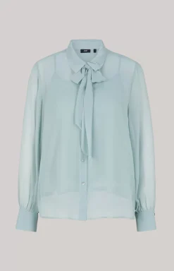 Chiffon Blouse in Mint