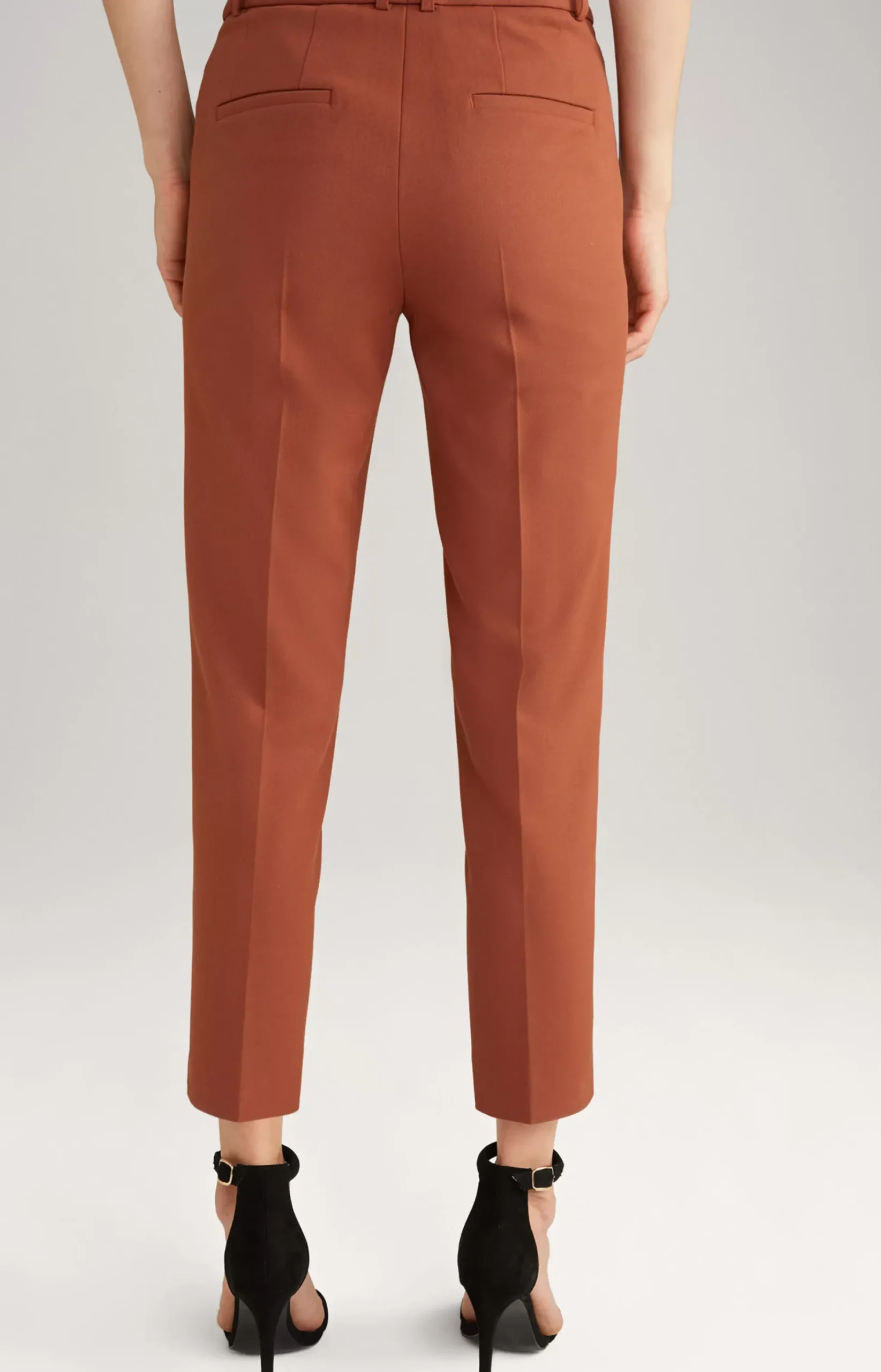Chino Trousers in Copper Brown