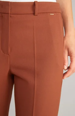 Chino Trousers in Copper Brown