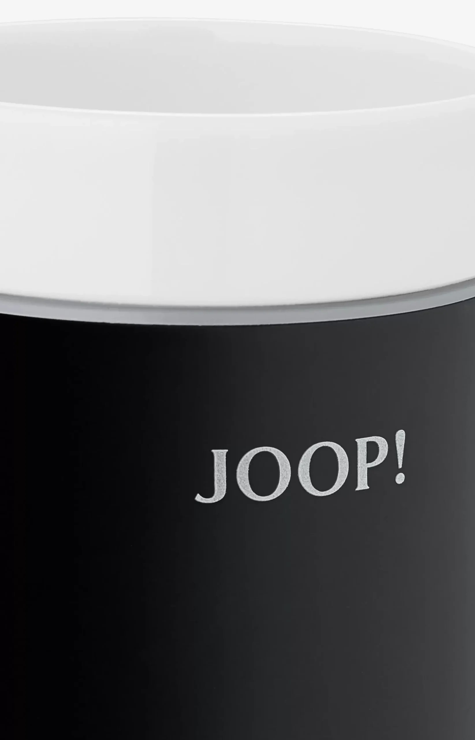 Chromeline Black matte black toothbrush holder