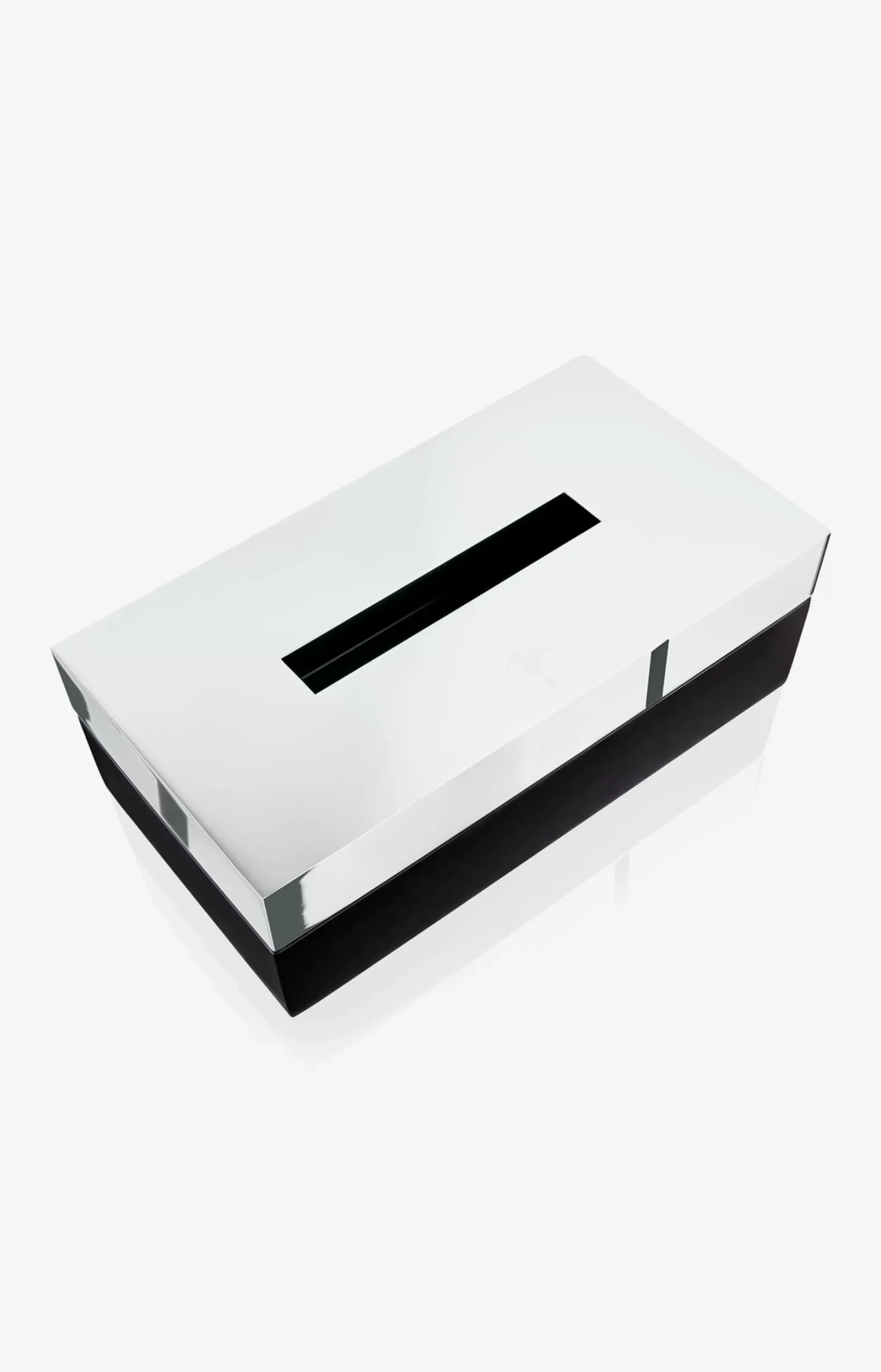 Chromeline Black tissue dispenser in matte black