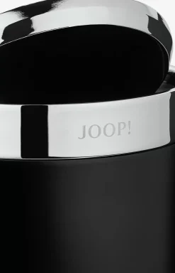 Chromeline storage bin in black