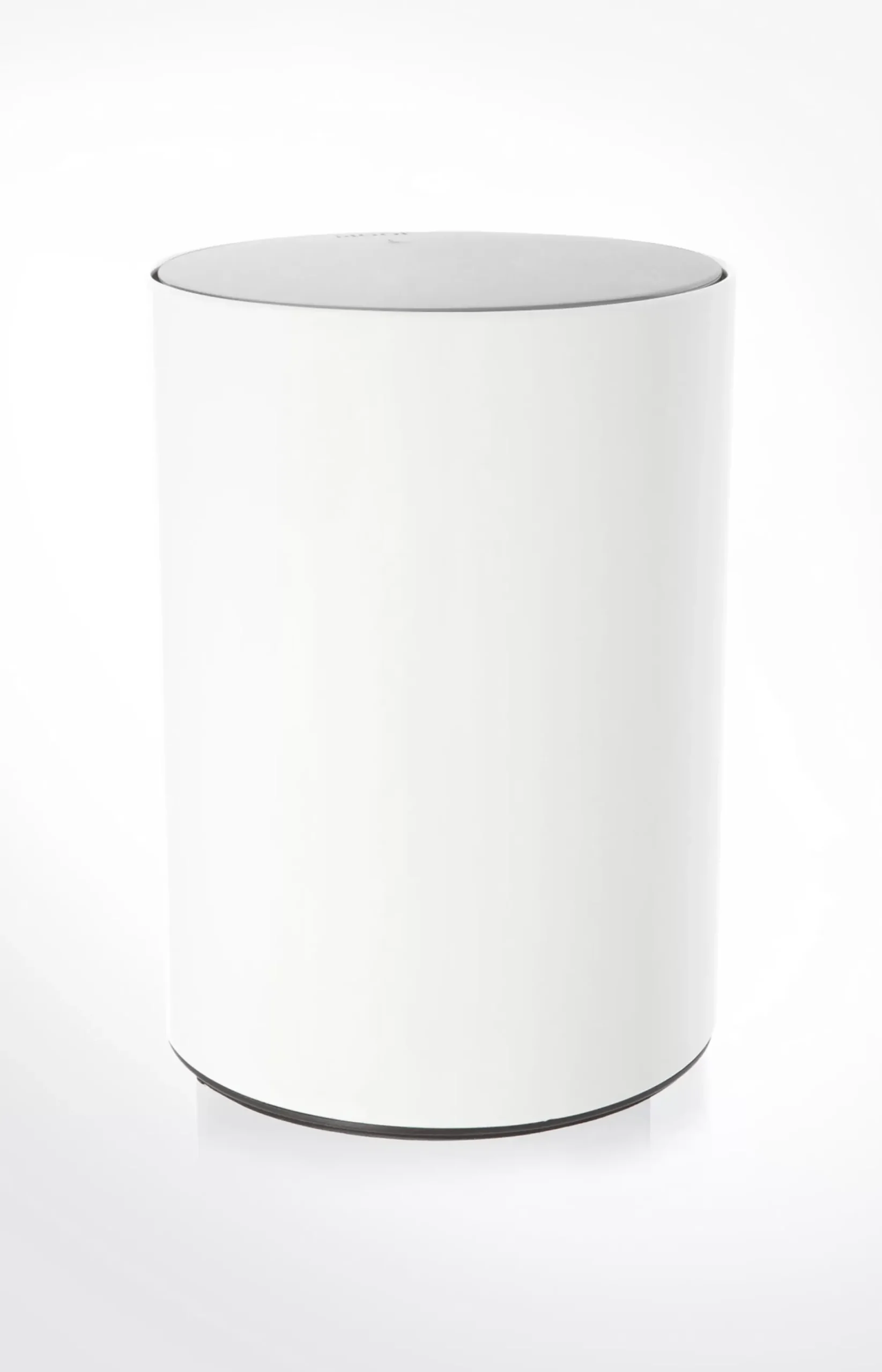 Chromeline storage bin, white