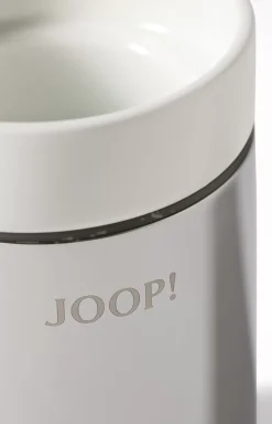 Chromeline toothbrush holder, silver/white