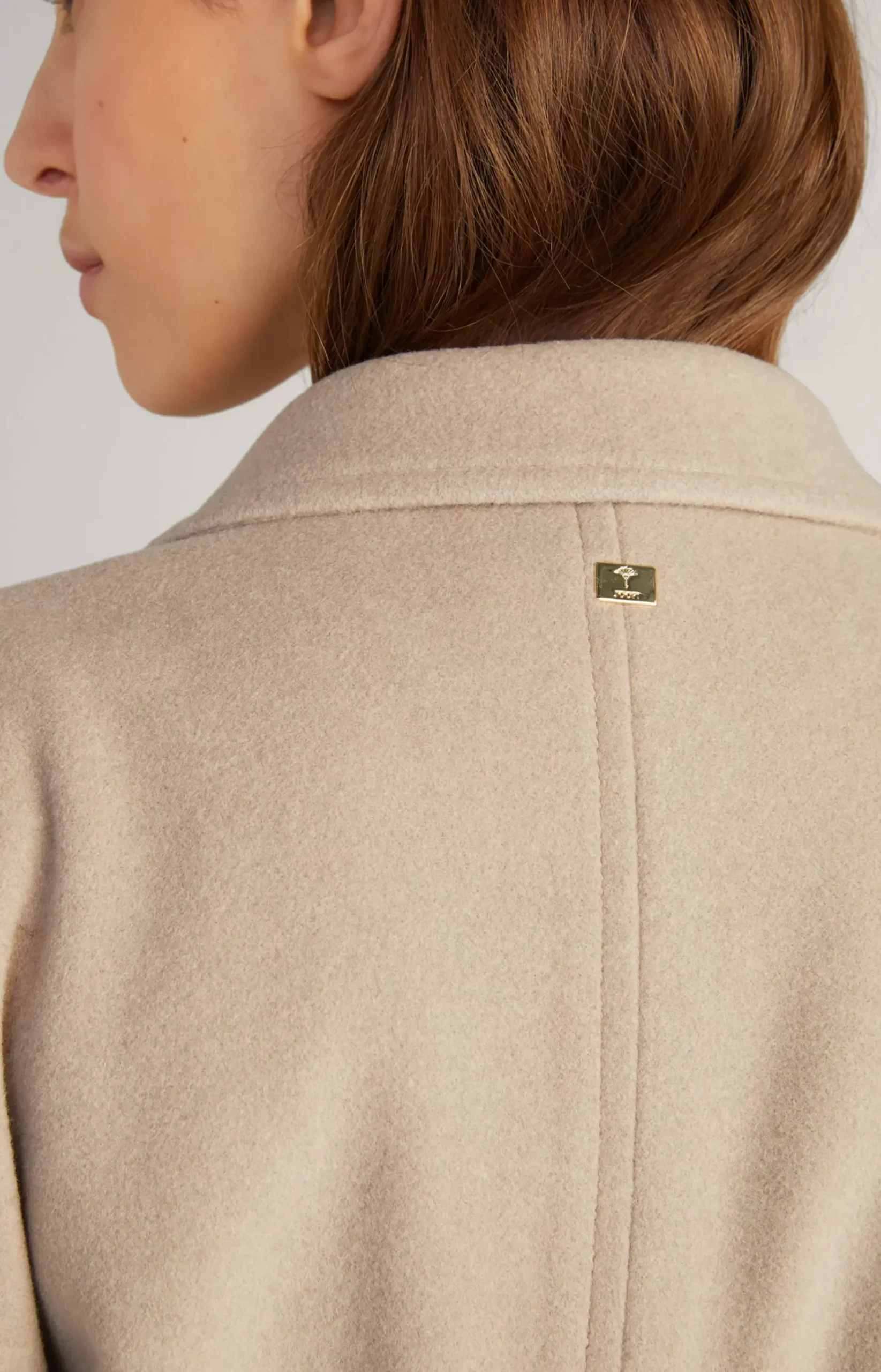 Coat in Beige