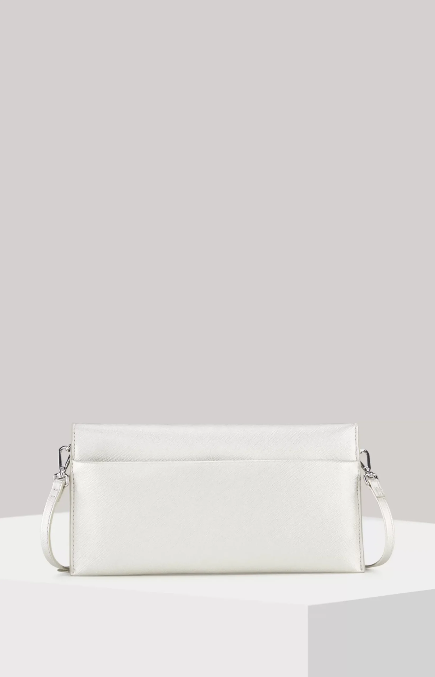 Cofano Cadea Clutch in Silver