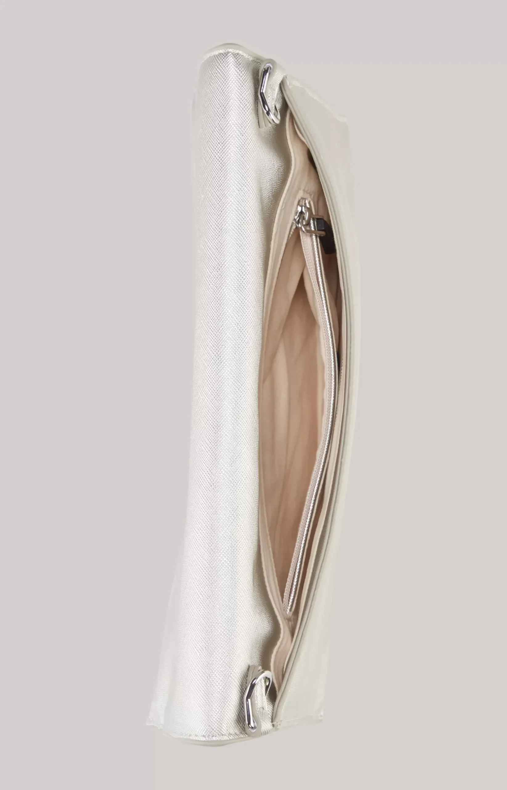 Cofano Cadea Clutch in Silver