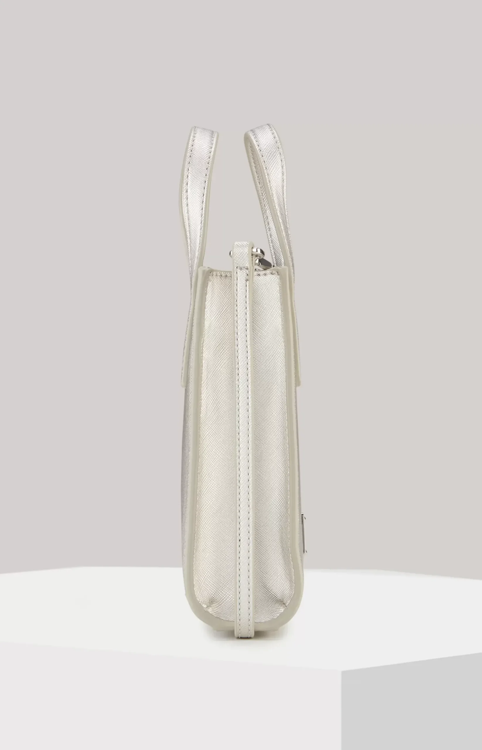 Cofano Rami Tote Bag in Silver