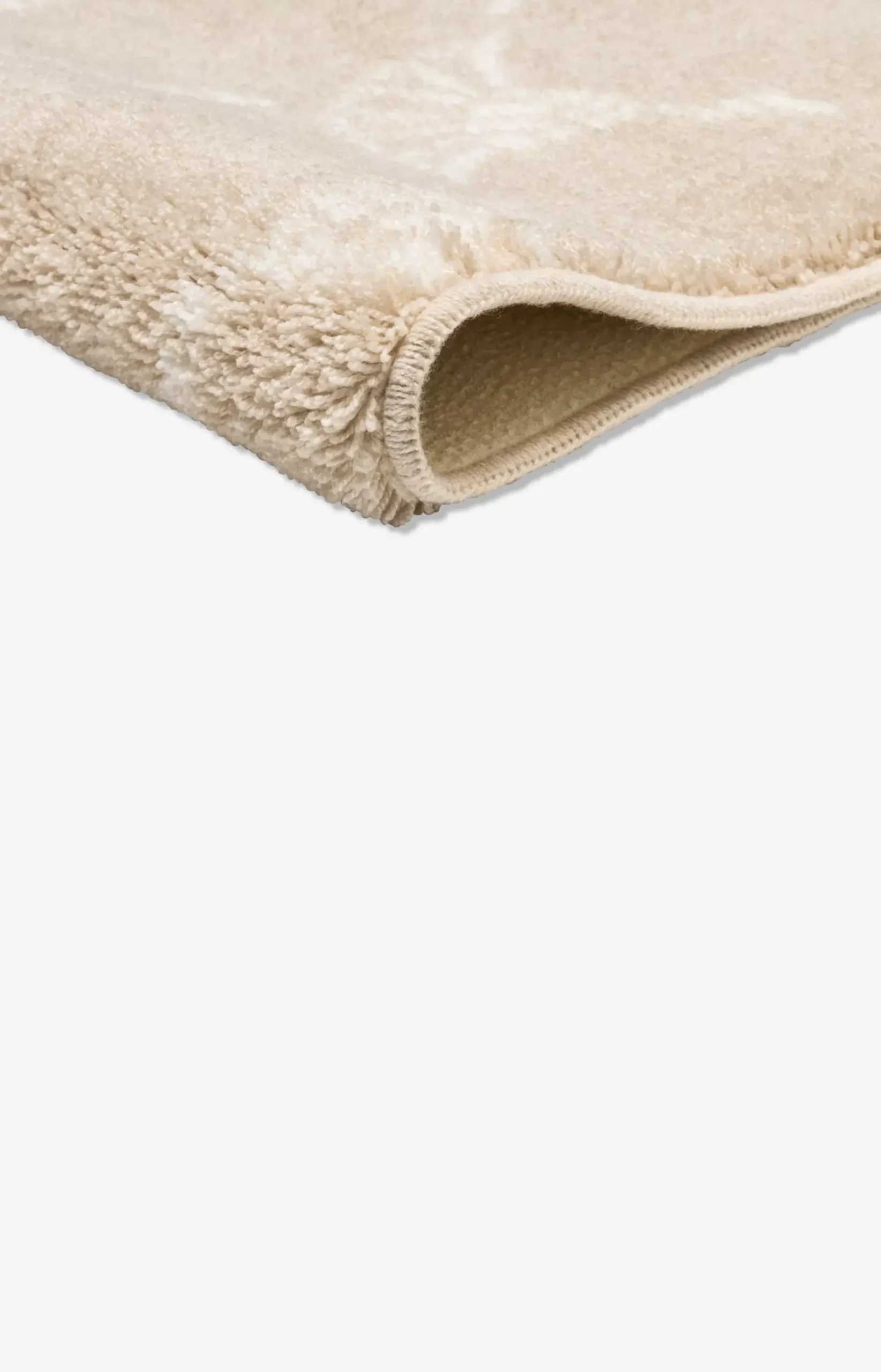 Cornflower All-over Bath Rug in Natural, 60 x 90 cm