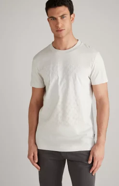 Cornflower Baptiste T-Shirt in Off-white