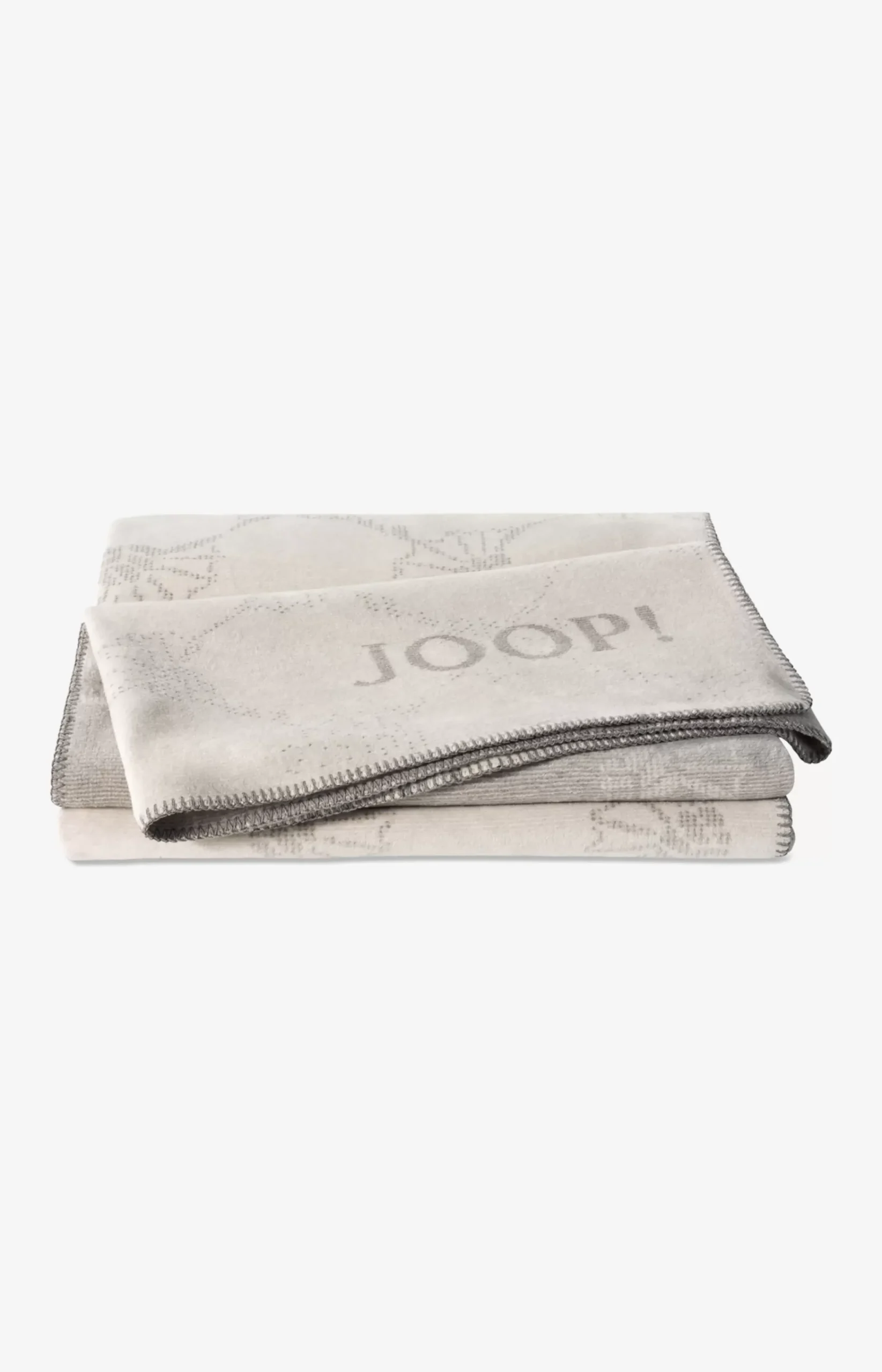 Cornflower Double blanket in natural stone